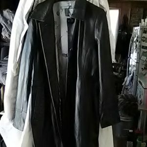 Hillard & Hanson leather jacket.